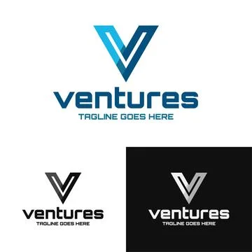 V Letter Logo Stock Illustration
