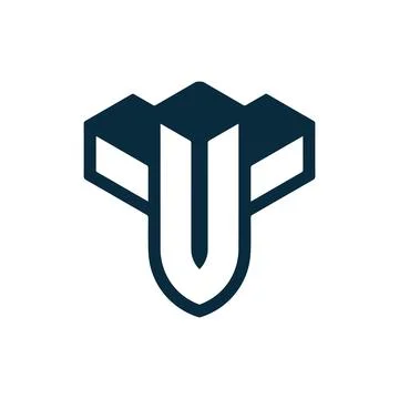 V logo minimal structure design architecture symbol design, graphic, Stock Illustration