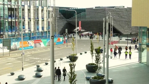 V&amp;A Museum Dundee. Video stock 95049156