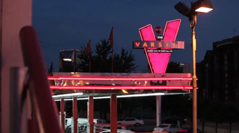 V for Varsity Stock Footage 39541084