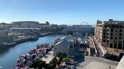 V&amp;A Waterfront Cape Town Stock Footage 171613459