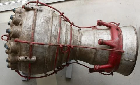 V2 nazi rocket engine Foto stock
