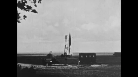 V2 rocket succesfully launches Stock Footage 103383390