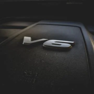 V6 Engine Stock Photos
