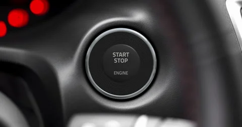 V8 Car Engine Ignition After Fueling Up with Internal Combustion. Stock Footage 278613615