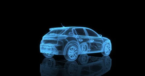 V8 Engine Car Comes Alive After Fuel Injection. Stock Footage 270609853