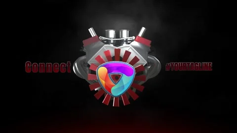 V8 Engine Logo for After Effects Modèle After Effects