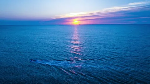 VA Beach Sunrise Stock Footage 320953819