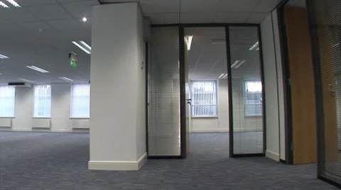 Vacant Office Interior 4 스톡 동영상 32703191
