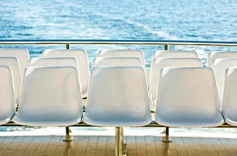Vacant seats Foto stock
