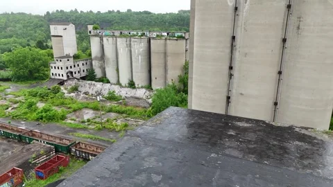 Vacant Site - Syracuse, NY Stockbeeldmateriaal 336327744