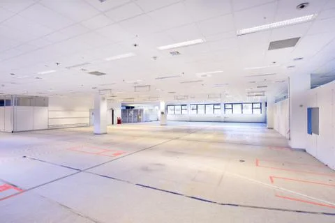 Vacant warehouse Stock Photos