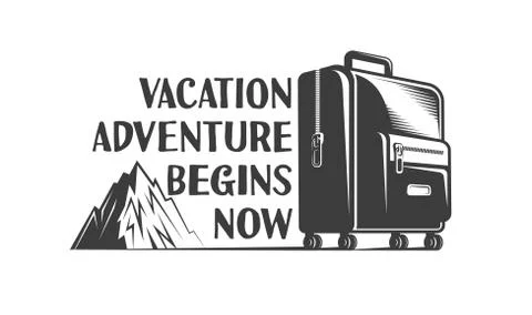 Vacation adventure Stock Illustration