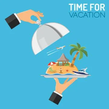 Vacation and Trip concept Stock-Illustration