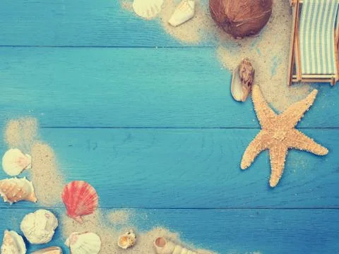 Vacation background Stock Photos