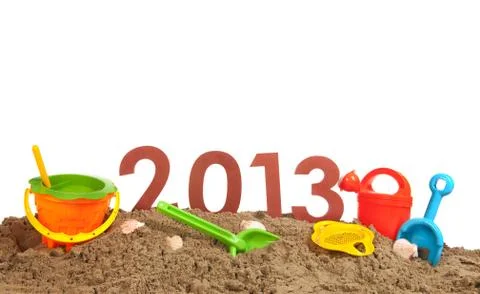 Vacation at the beach Stock Photos