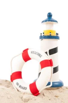 Vacation at the beach Stock Photos