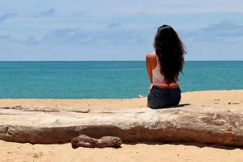 Vacation on a beach Stock Photos