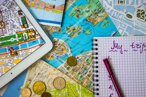 Vacation budget. Stock Photos