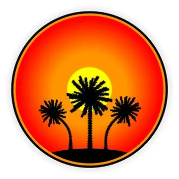 Vacation button Stock Illustration