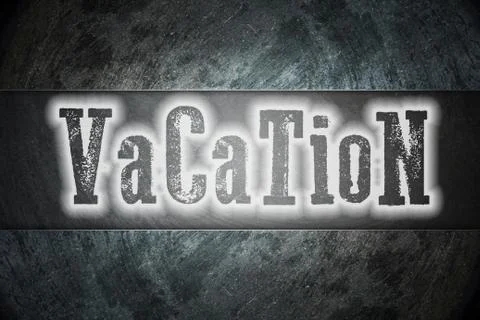 Vacation concept Stock Illustration