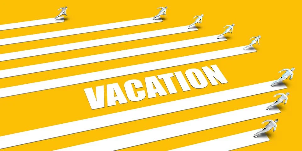 Vacation Concept Stock Illustration