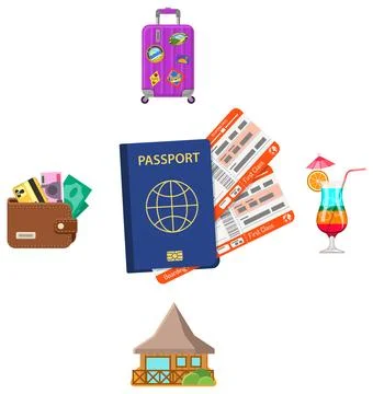 Vacation Concept Stock Illustration