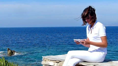 On the vacation Stock Footage 34636755