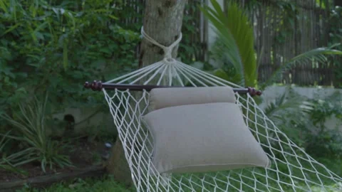 Vacation Hammock in the jungle Stock Footage 248803375