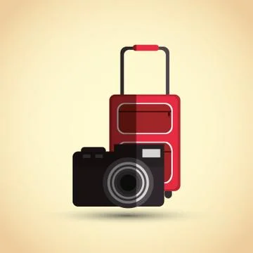 Vacation icon design Illustrazione stock