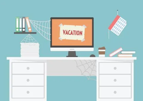 Vacation Illustrazione stock