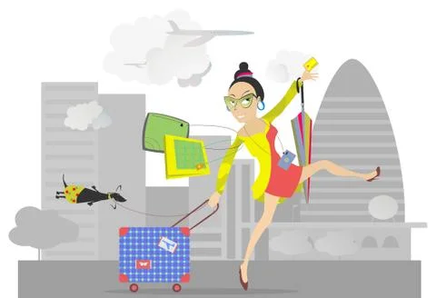 Vacation Stock Illustration