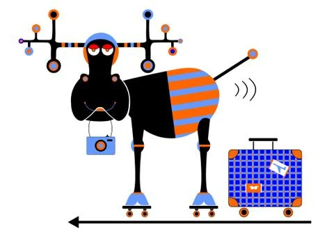 Vacation Stock Illustration