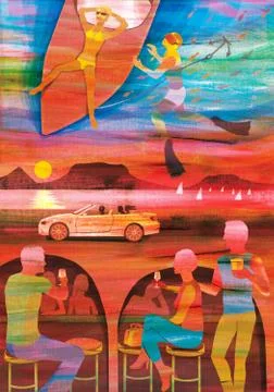 Vacation 스톡 일러스트