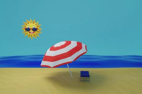 Vacation Stock Illustration
