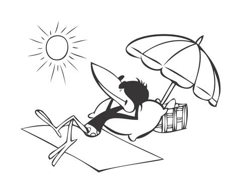 Vacation イラスト素材