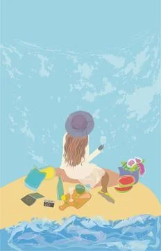 Vacation Stock Illustration