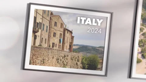 Vacation Images Slideshow After Effects stock