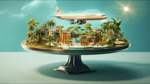  A Vacation To The Islands Stock Footage 243940430