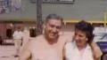 On Vacation Loving Couple MIDDLE AGE Happy 1950s Vintage Film Home Movie HD Footage