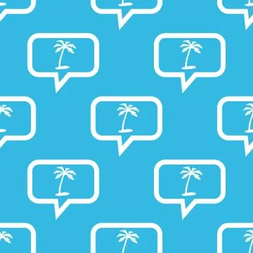 Vacation message pattern Stock Illustration