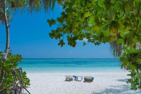 Vacation on the ocean Stock Photos