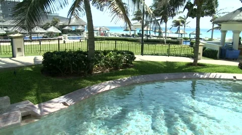 Vacation place Cancun Video stock 2856347