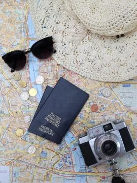 Vacation Plan Stock Photos