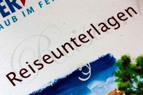 Vacation planning Stock Photos