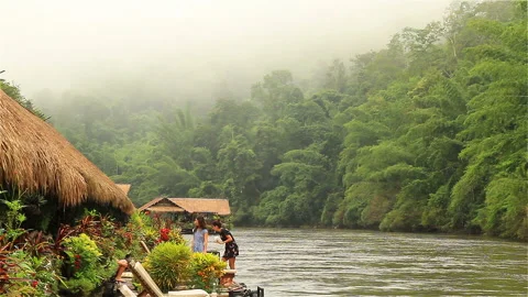 Vacation at the resort Stock Footage 288494052