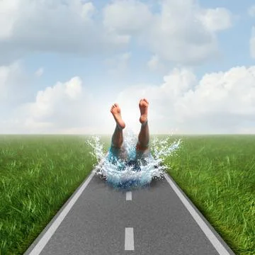 Vacation Road Trip Stock-Illustration