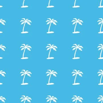 Vacation straight pattern Stock Illustration