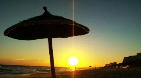 Vacation Sunrise Stock-Footage 93181