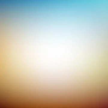 Vacation warm defocused light background. EPS 10 vector Stockillustratie